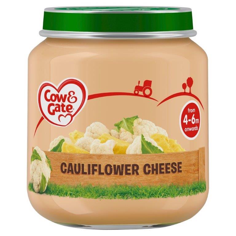 Cow & Gate (4 - 6 Months) Cauliflower Cheese Jar 125g
