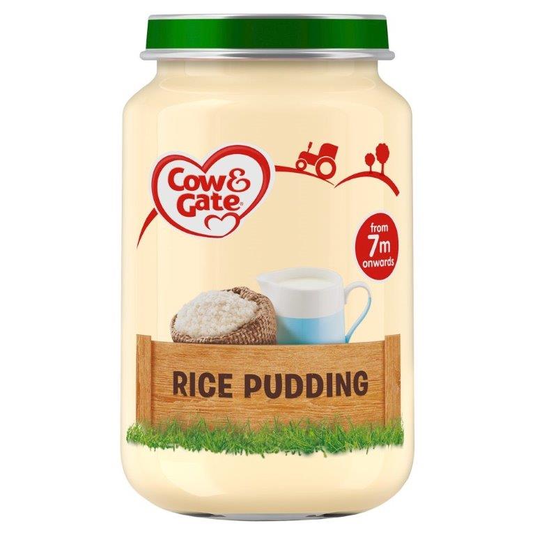 Cow & Gate (7+ Months) Rice Pudding Jar 200g