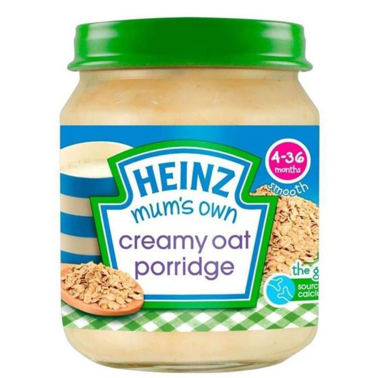 Heinz Jar 4m+ Creamy Oat Porridge 120g