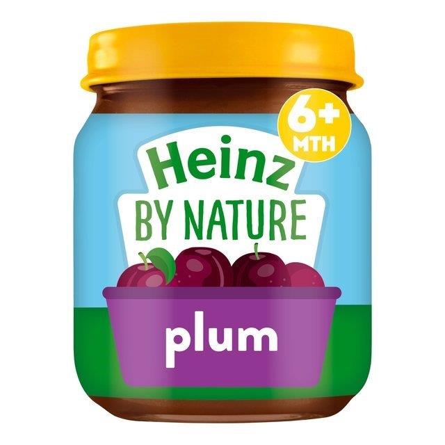 Heinz Jar 6m+ Plum 120g