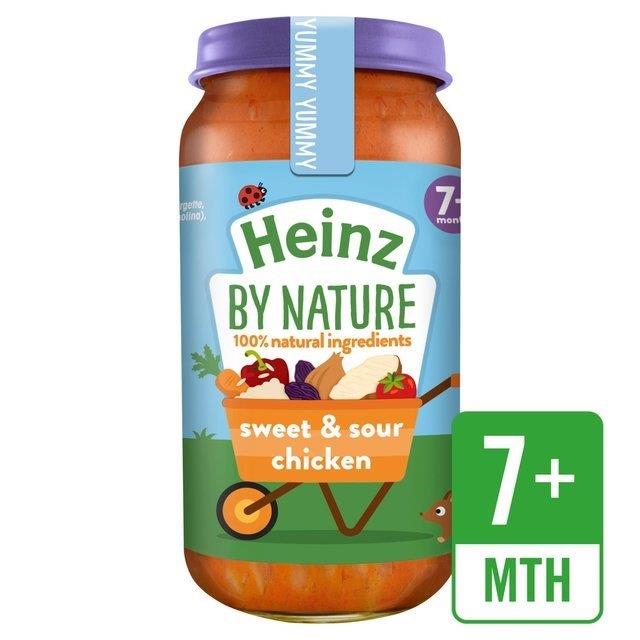 Heinz Jar 7m+ Sweet Sour Chick Rice 200g