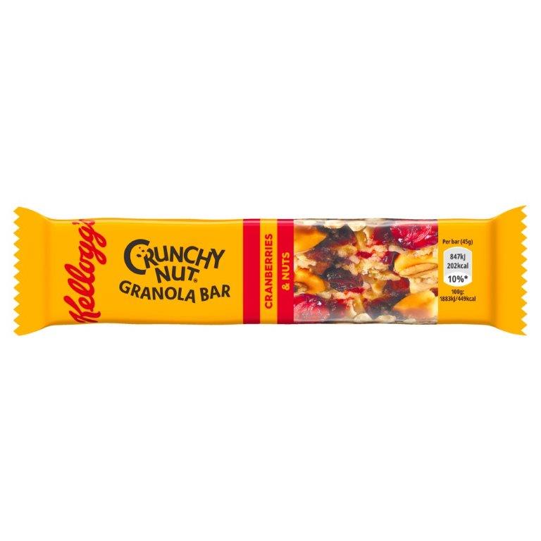 Kellogg's Crunchy Nut Granola Cranberry & Nuts 45g