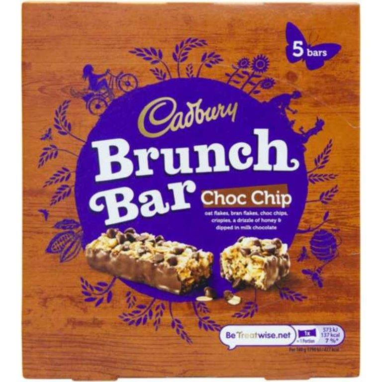 Cadbury Brunch Choc Chip 5pk 160g (5 x 160g)
