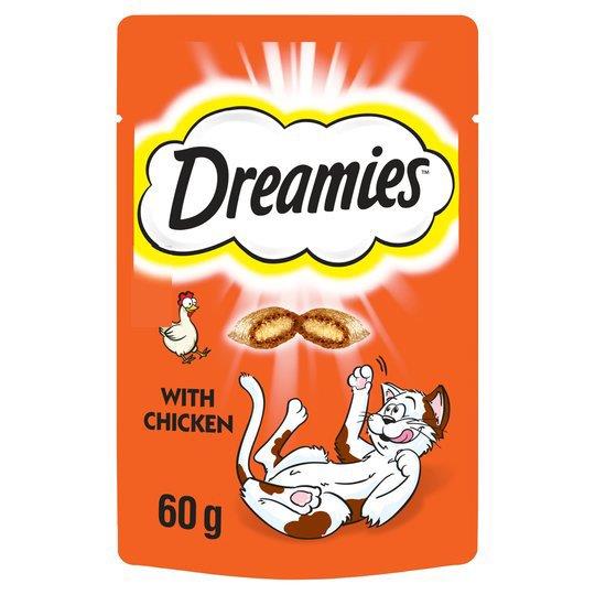 Dreamies Cat Treats With Chicken 60g