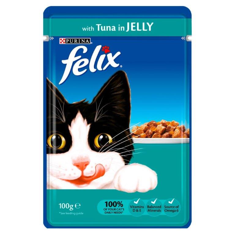 Felix Pouch Singles Tuna In Jelly 100g