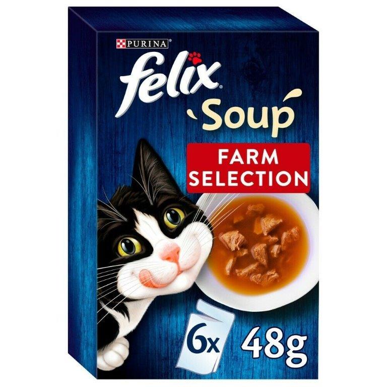 Felix Soup Farm Selection 6pk (6 x 48g)