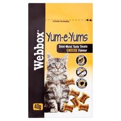 Webbox Cat Yum-e-Yums Cheese Treats 40g