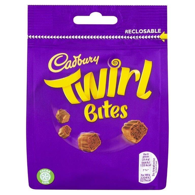 Cadbury Twirl Bites Bag 85g