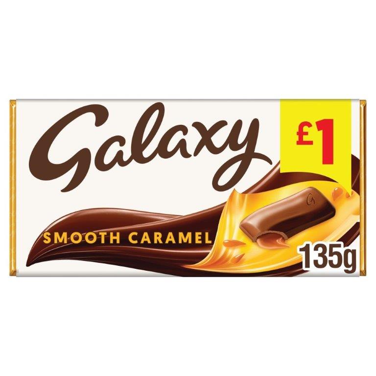 Galaxy Block Caramel 135g PM £1