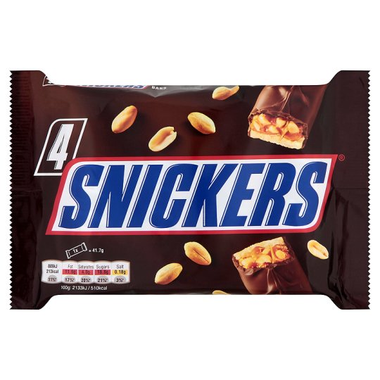 Snickers Snack Size 4pk (4 x 35.5g)