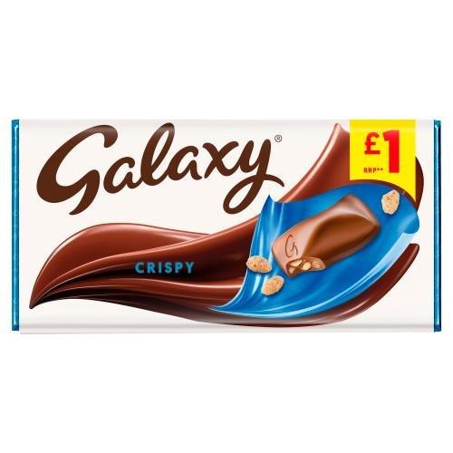 Galaxy Block Crispy 102g PM £1