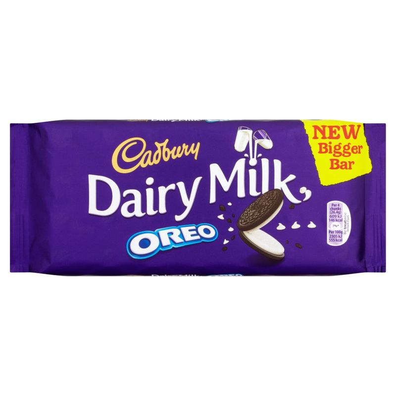 Cadbury Dairy Milk Tablet Oreo 185g