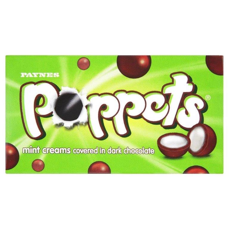 Poppets Mint Cream Carton Single 45g