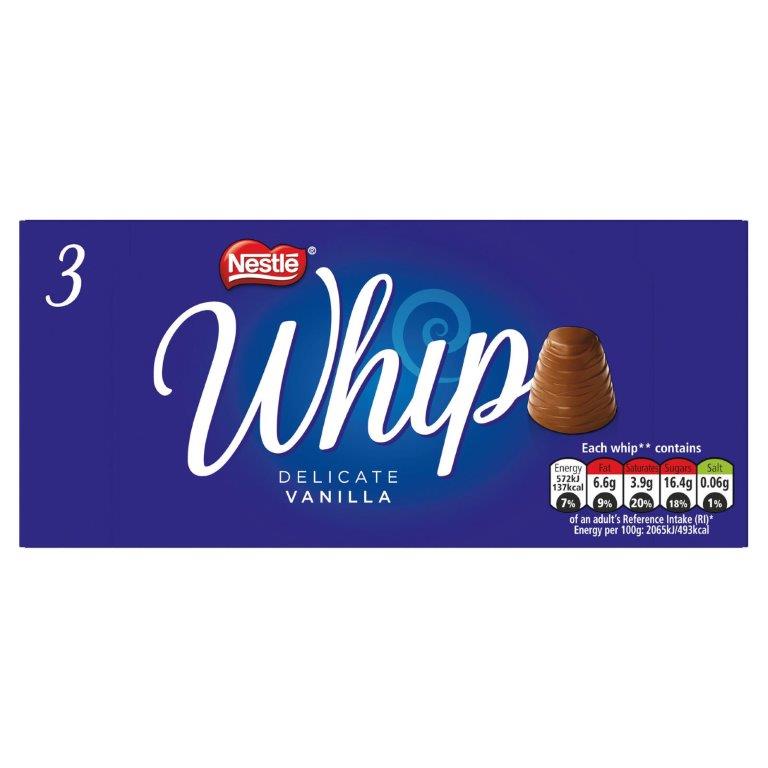 Nestle Whip Vanilla 3pk (3 x 27.8g)