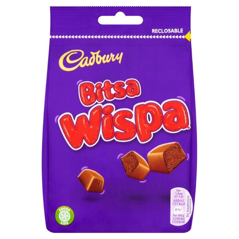 Cadbury Large Bag Bitsa Wispa 110g