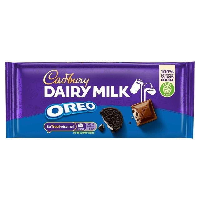 Cadbury Dairy Milk Oreo Block 120g (E)