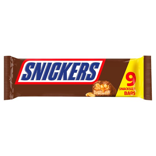Snickers Snack Size 9pk (9 x 35.5g)