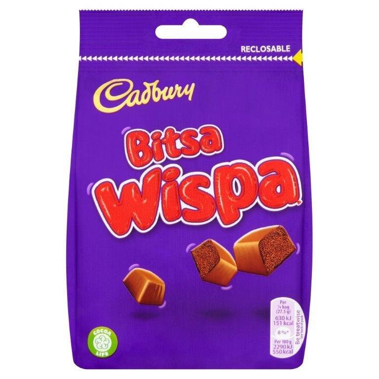 DUPLICATE Cadbury Bitsa Wispa Bag 110g