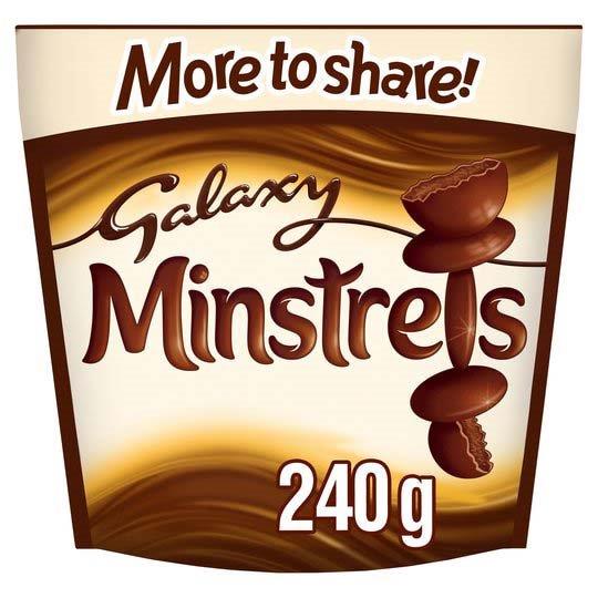Galaxy Minstrels Chocolate More to Share Pouch 217g