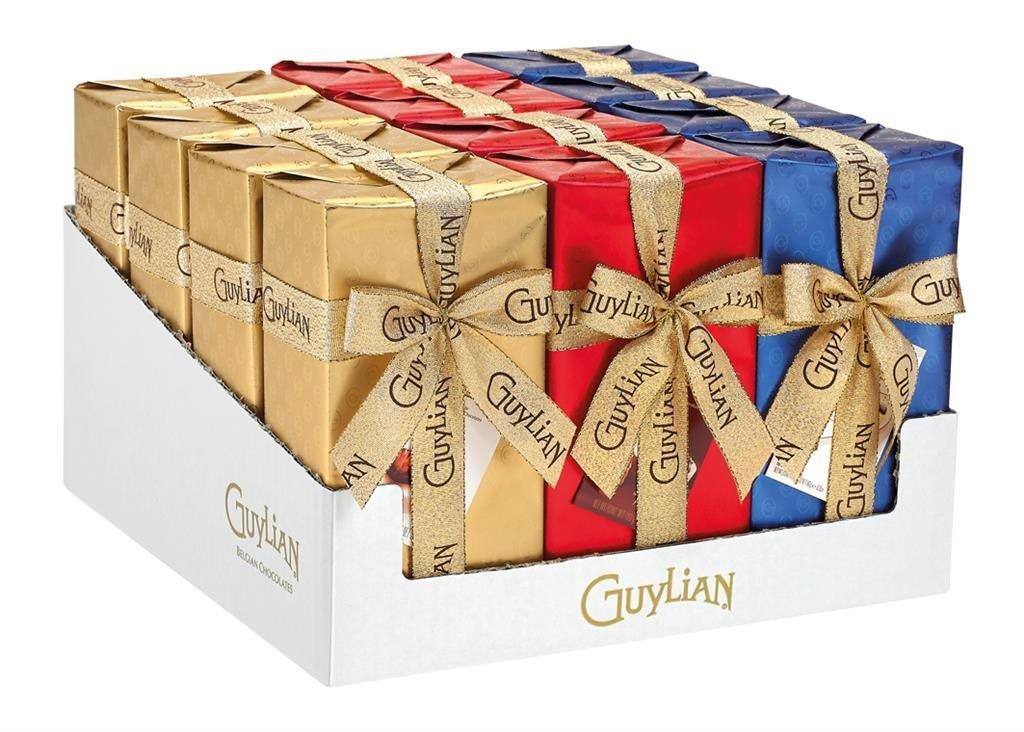 Guylian Tray Of Gift Wrapped Ballotins (Seashells 250g / La Trufflina 180g / Opus 200g)