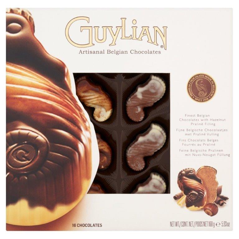 Guylian Praline Filled Chocolate Seahorses 168g