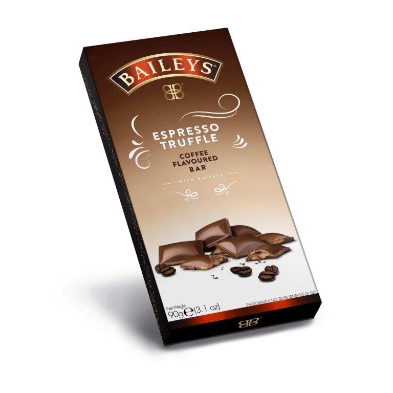 Baileys Milk Chocolate And Espresso Truffle Bar 90g (Contains Alcohol)