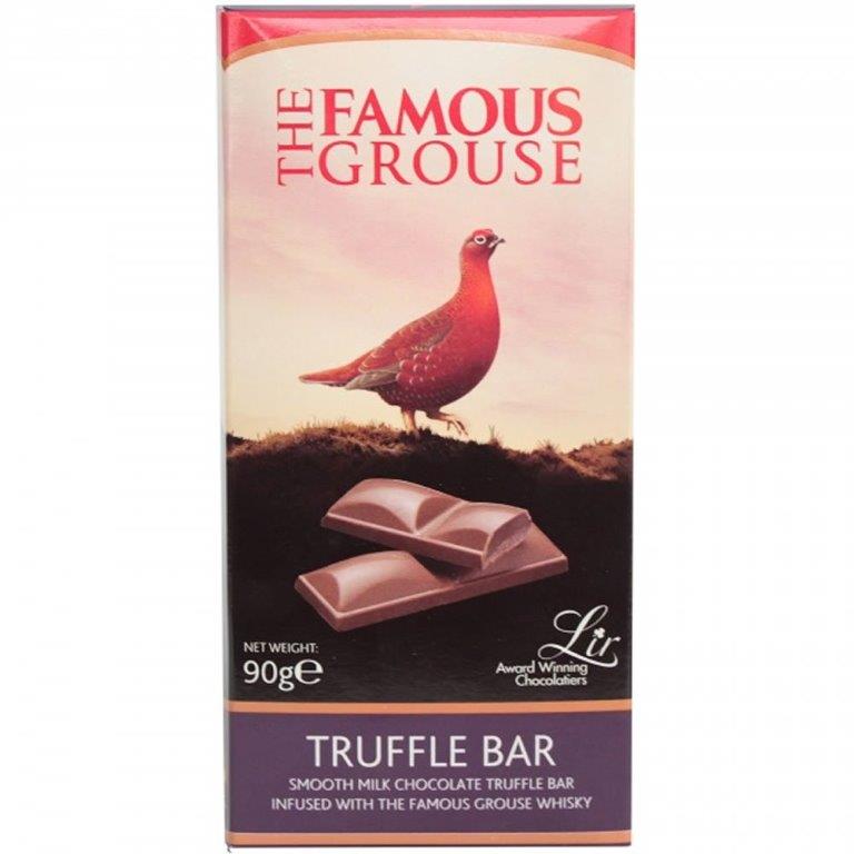Famous Grouse Milk Chocolate And Truffle Bar 90g (Contains Alcohol)
