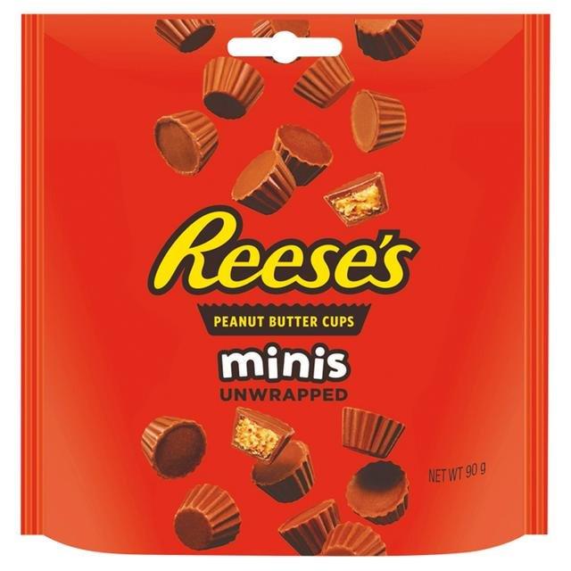 Reeses Minis Peanut Butter Cups Pouch 90g
