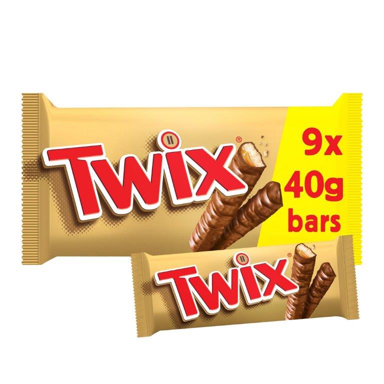 Twix Snacksize 9pk (9 x 40g)