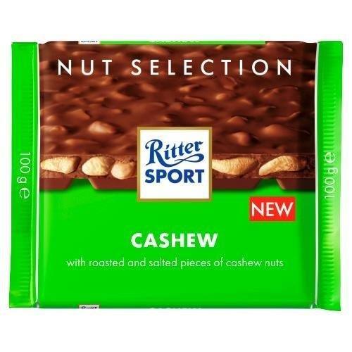 Ritter Sport Nut Perfect Salted Cashew Nut 100g^