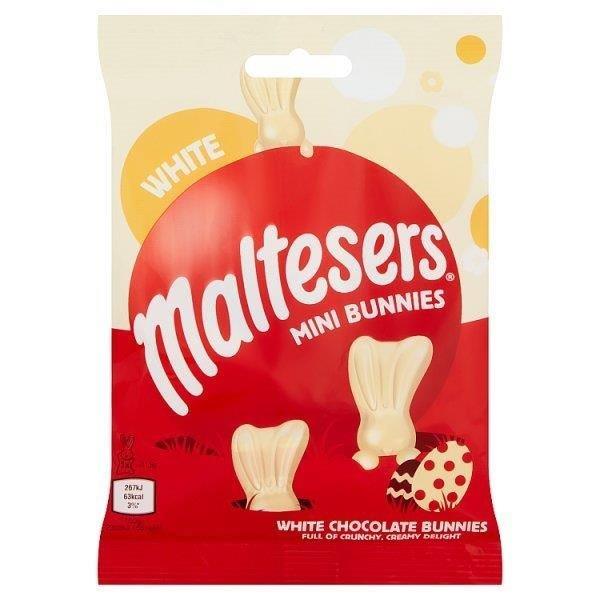 Maltesers White Mini Bunnies Treat Bag 58g
