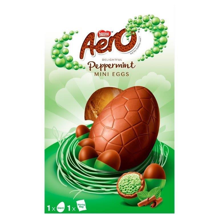 Aero Peppermint Giant Egg 220g