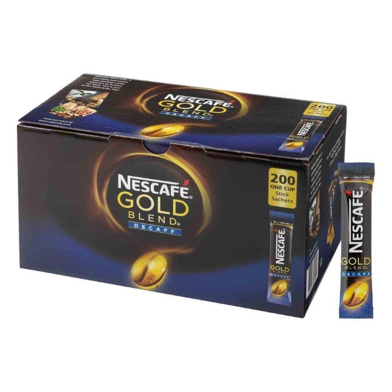 Nescafe Gold Blend Stick Pack Decaf 200s