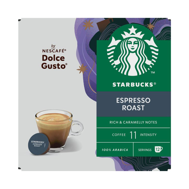 Starbucks Dolce Gusto Dark Espresso Roast 12s 66g