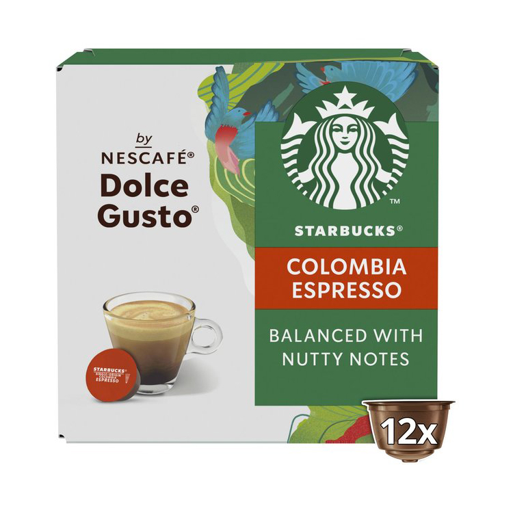Starbucks Dolce Gusto Medium Colombia 12s 66g