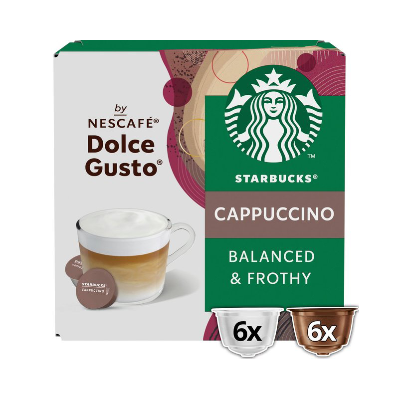 Starbucks Dolce Gusto Cappuccino 12s 120g