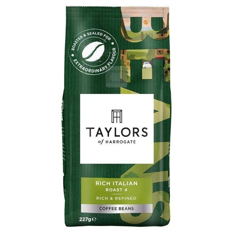 Taylors of Harrogate Rich Italian Coffee Beans 227g