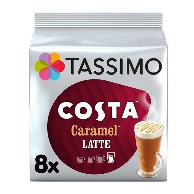 Tassimo Costa Caramel Latte 8's 271.2g