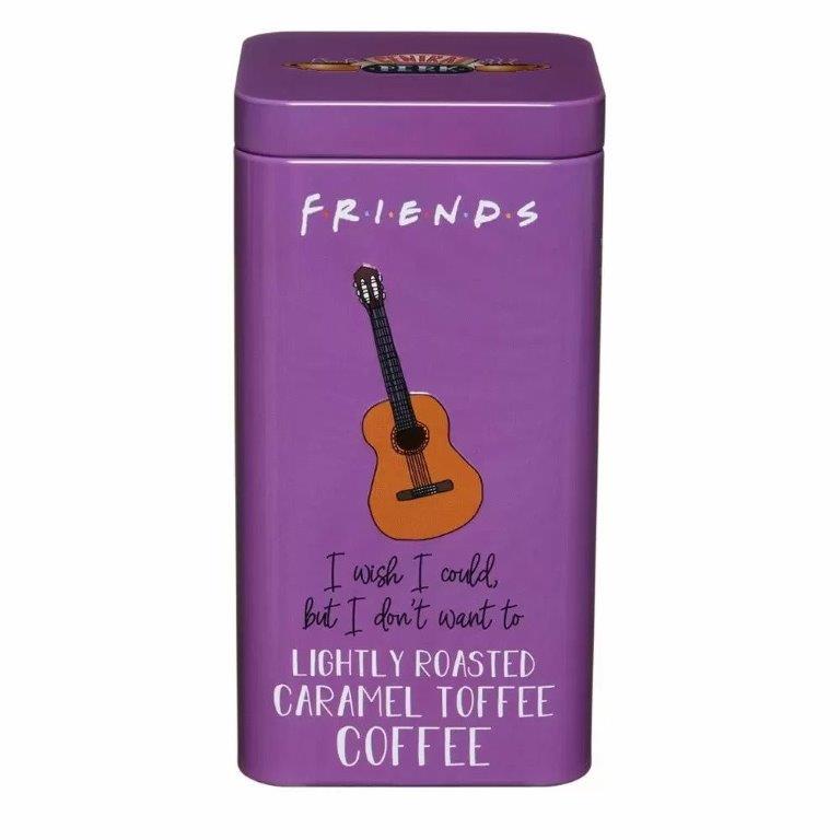 Friends Tin Lightly Roasted Caramel Coffee 100g
