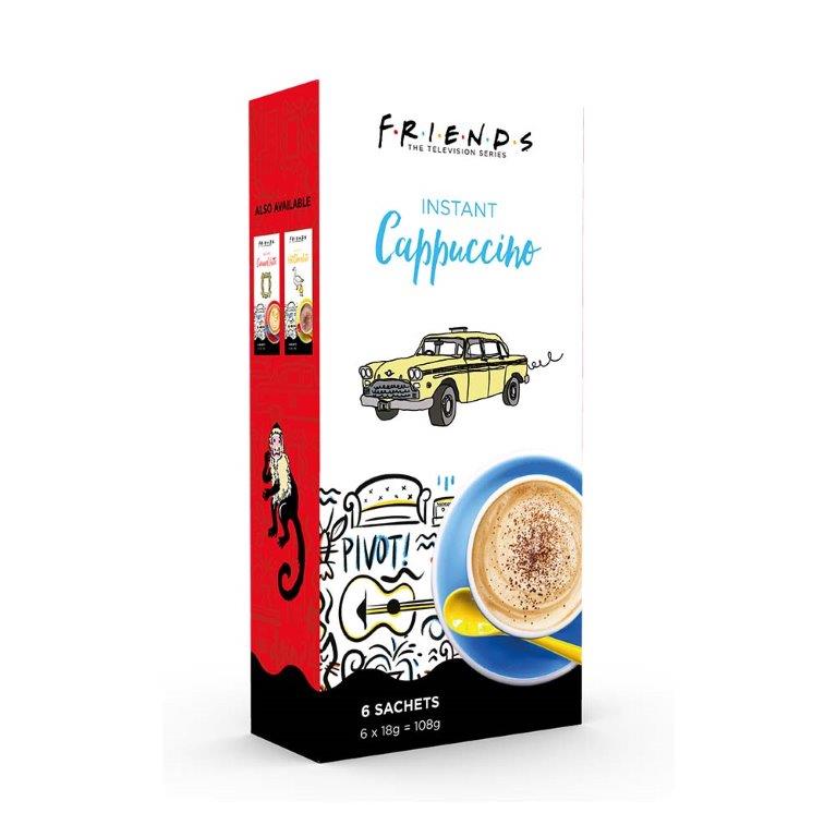 Friends Instant Drinking Sachets Capuccino 108g
