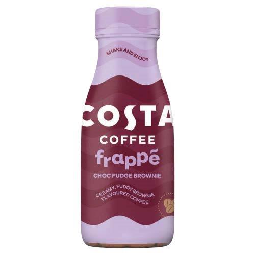 Costa Coffee Frappe Choc Fudge Brownie 250ml NEW