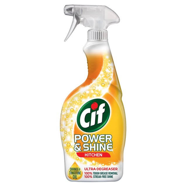 Cif Power & Shine Kitchen Cleaner Spray 700ml