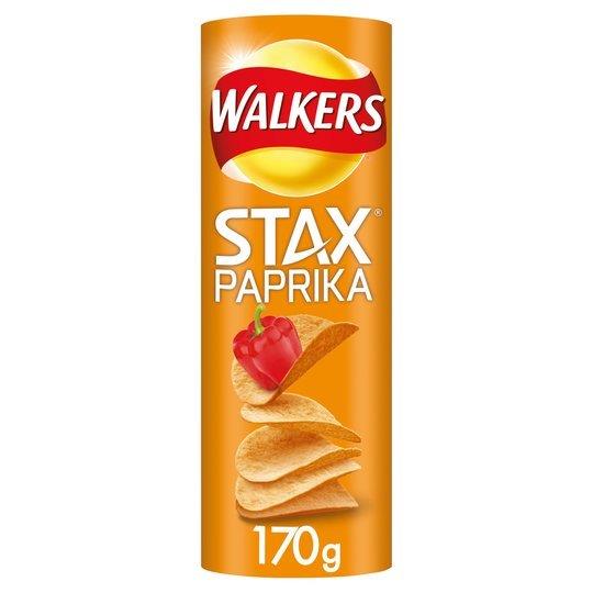 Walkers Stax Paprika 170g