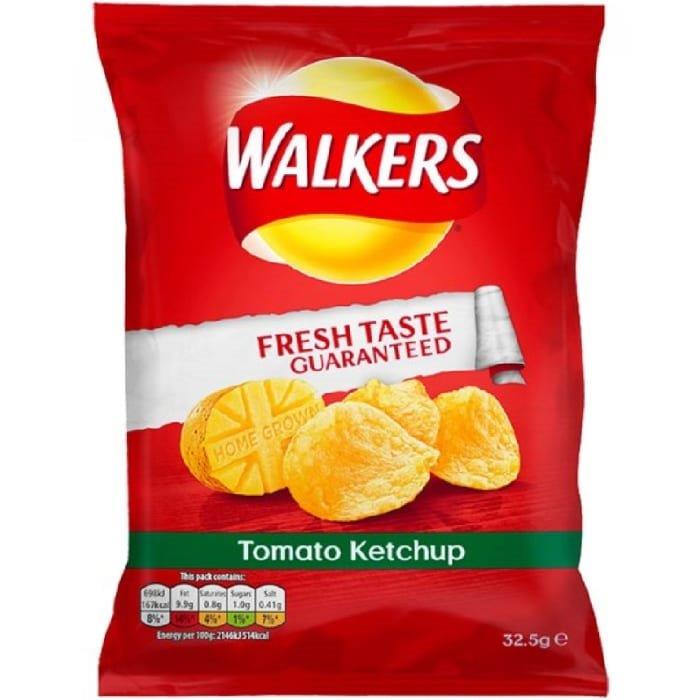 Walkers Crisps Tomato Ketchup 32.5g