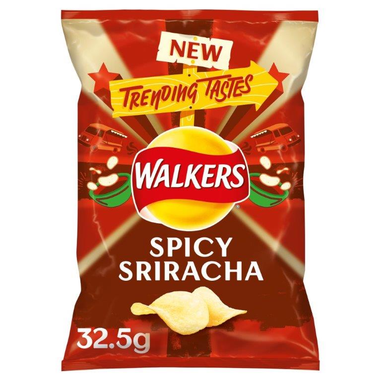 Walkers Crisps Sriracha Chilli 32.5g