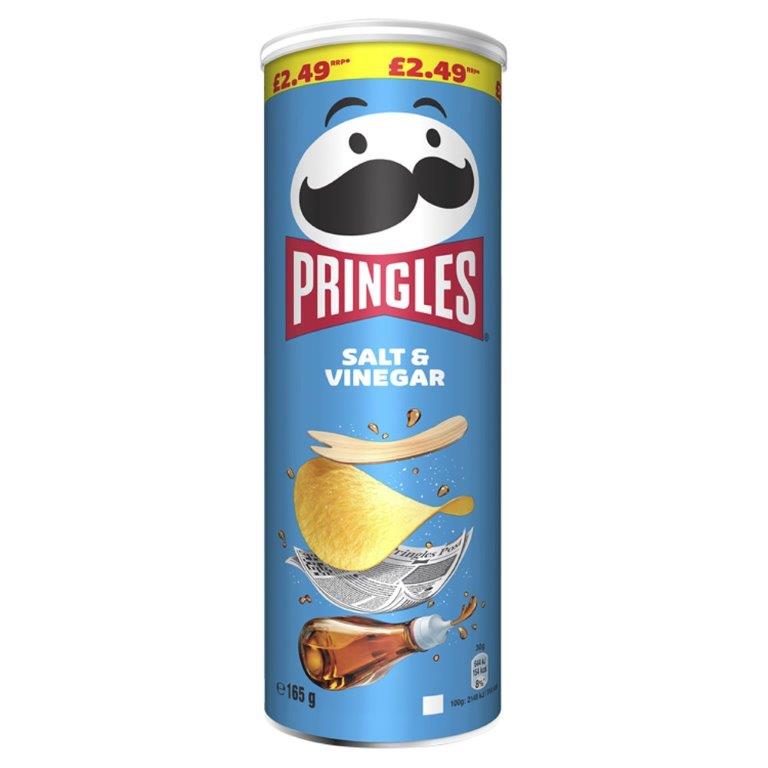 Pringles Salt & Vinegar PM £2.49 165g