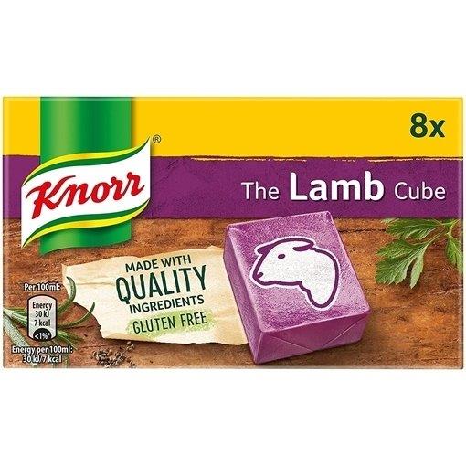 Knorr Stock Cubes Box Lamb 8s (8 x 10g)