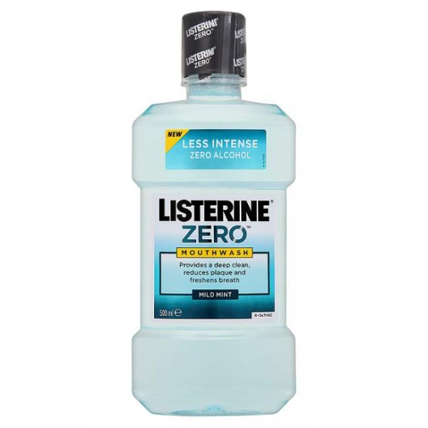Listerine Zero Mild Mint 500ml