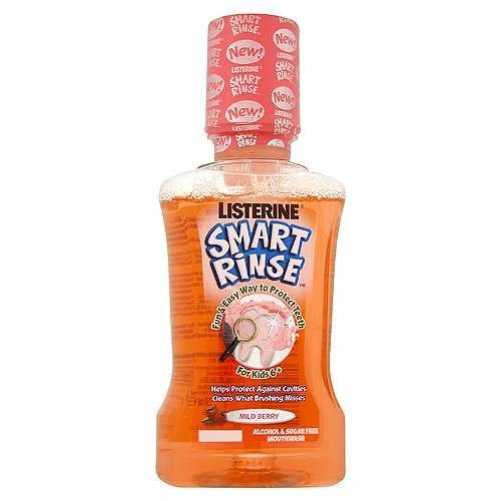 Listerine Kids Smart Rinse Berry 250ml