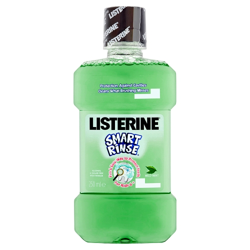 Listerine Kids Smart Rinse Mild Mint 250ml